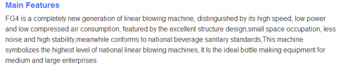 Machine de soufflement de bouteille complètement automatique d'ANIMAL FAMILIER de la haute densité 250ml-2000ml/6500-8000BPH